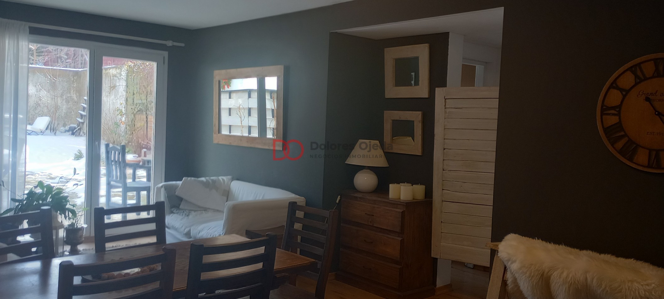 Planta baja con jardin urbana