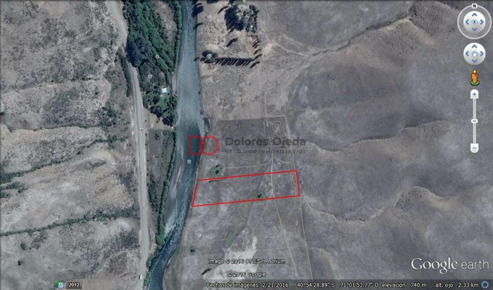 Casita sobre el Limay